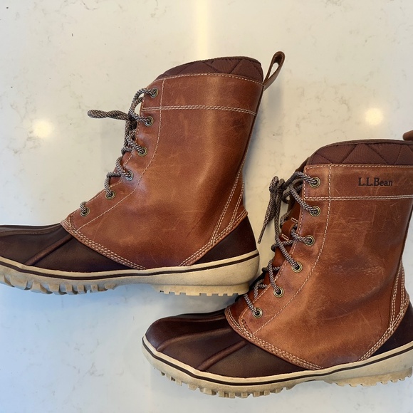 LL Bean Bar Harbor Insulated Boots, Midi - Picture 1 of 5
